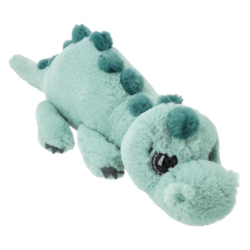 DINO World knuffel dino liggend - lichtgroen