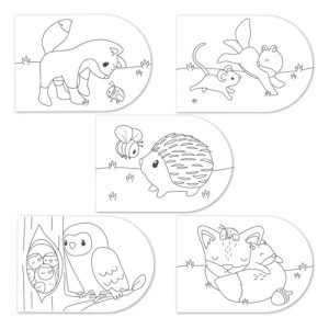 Little Dutch – Verfboek – Forest Friends