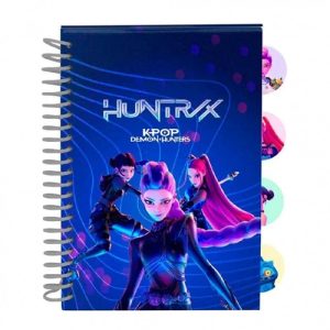 KPOP Demon Hunter A5 Notitieboek met dividers