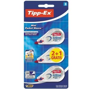 BIC Tipp-Ex Mini Pocket Mouse – 2+1 gratis
