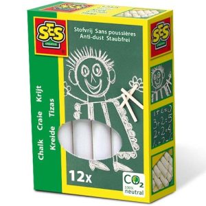 SES Creative – Krijt wit 12 stuks