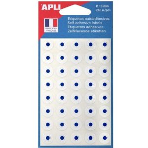 APLI Agipa Versterkingsringen Ø 13mm/240stuks – wit
