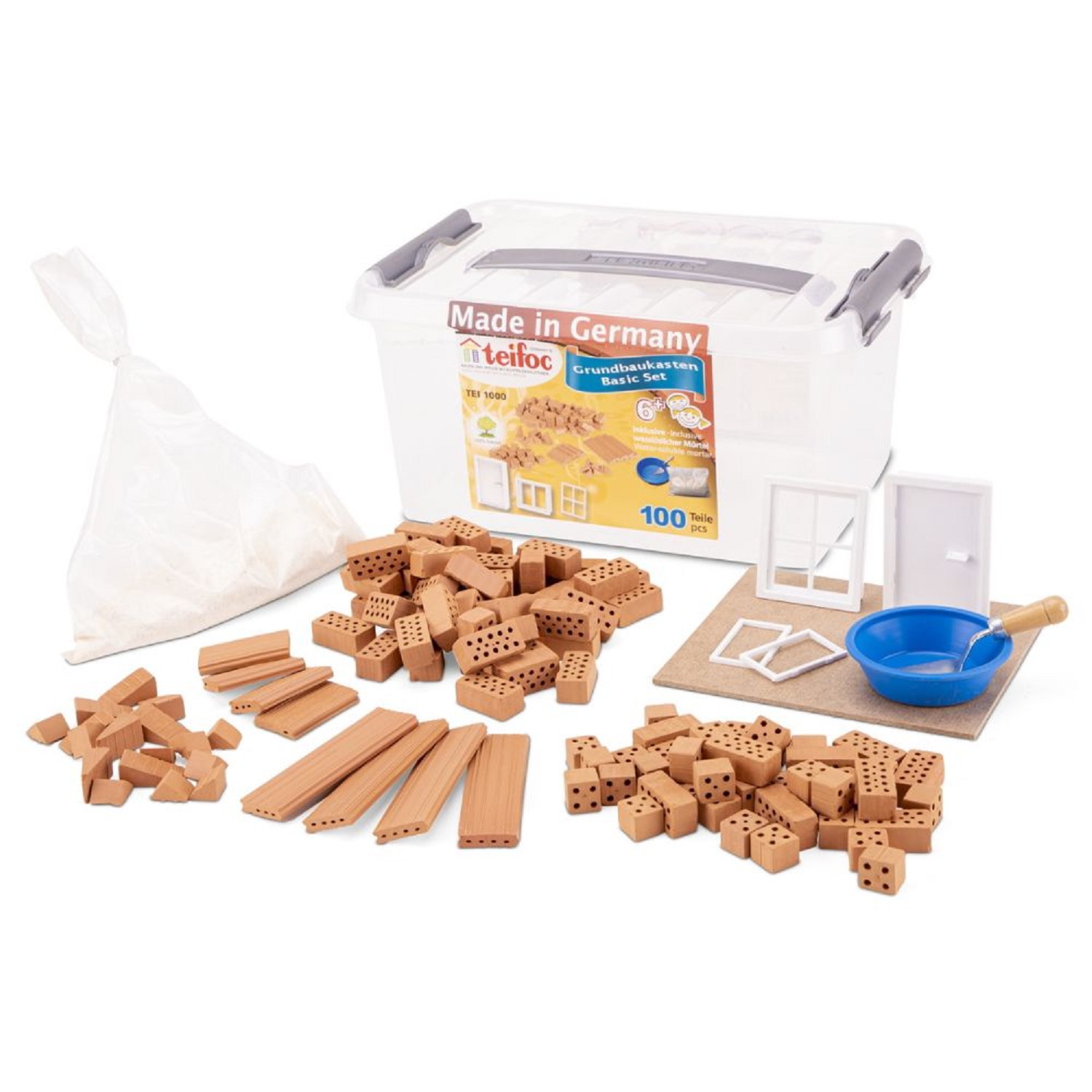 Teifoc Bouwdoos - Basis Set 100stuks - Afbeelding 2