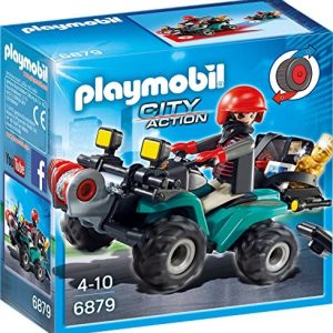 PM Bandiet en quad met lier
