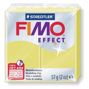 Modelleerklei Fimo effect – citroengeel