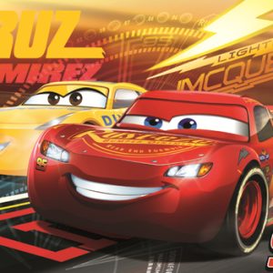 Disney Cars 3 – Puzzel & kleur medium 18stuks