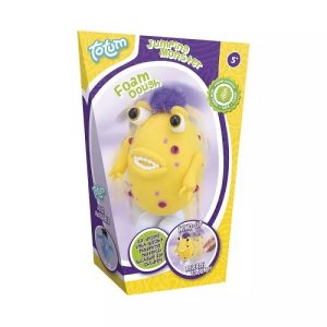 Foam Dough Jumping Monster – geel