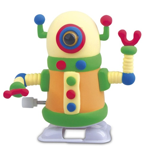 Foam Dough Walking Robot - geel/multi - Afbeelding 3