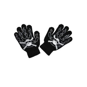 Handschoenen Skelet – zwart – Doodshoofd