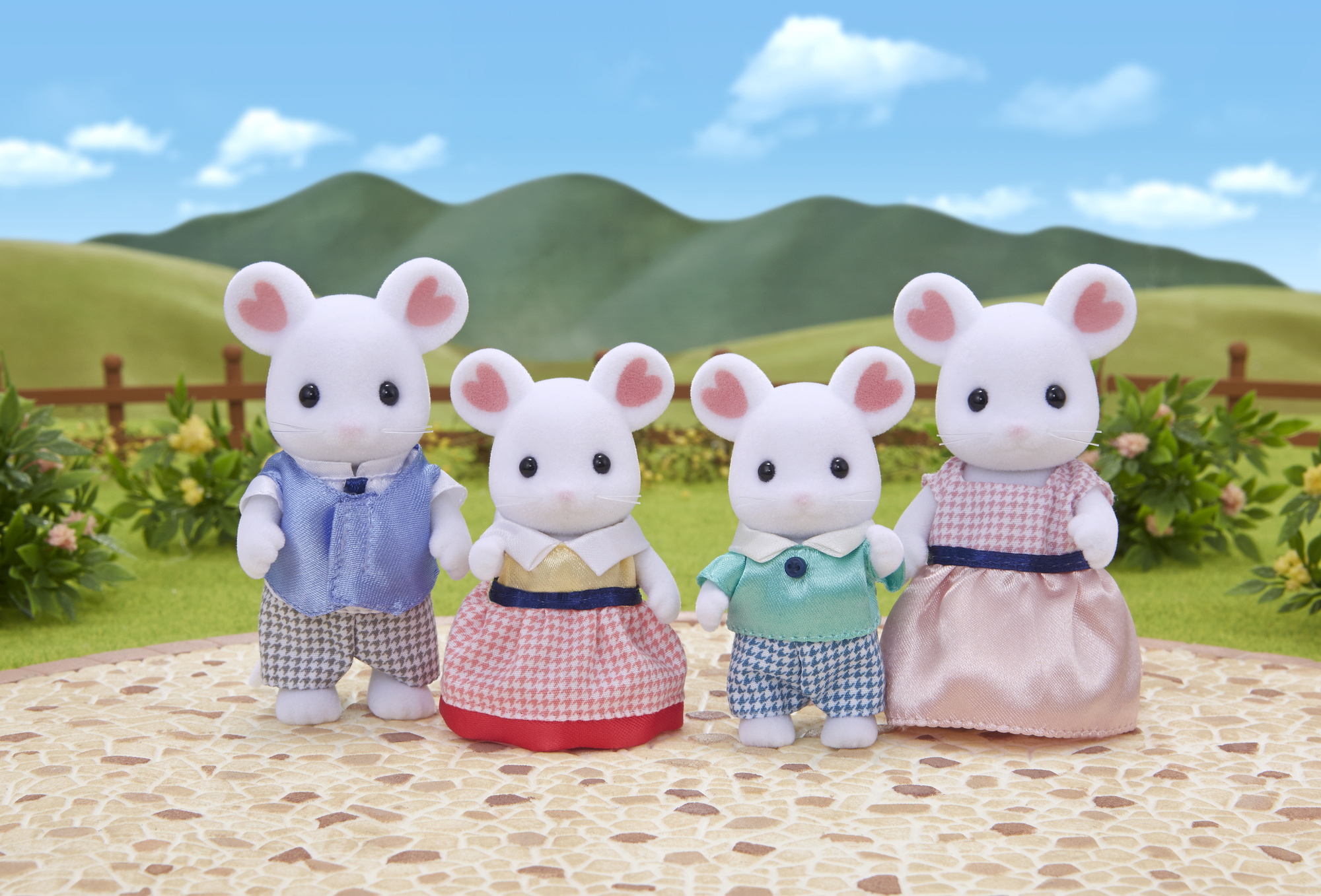 Sylvanian Families familie marshmellow muis - Afbeelding 6