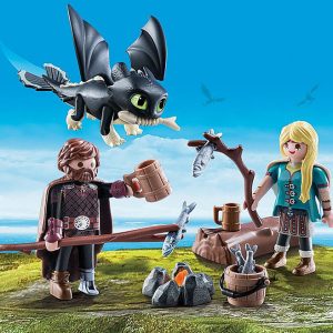 PM Dragons –  Hikkie en Astrid met babydraak 70040