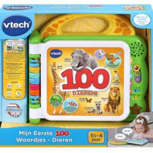 VTech – Mijn Eerste 100 Woordjes – Dieren boek