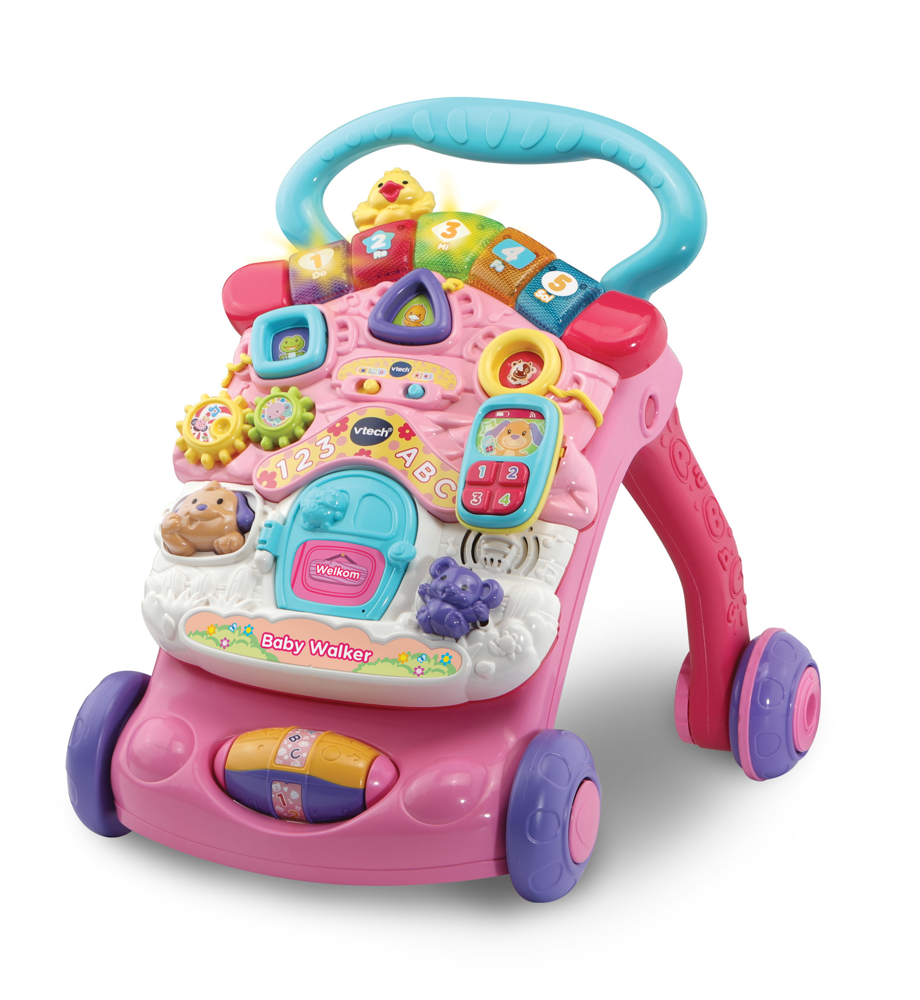 VTech - Baby Walker Roze - Afbeelding 2