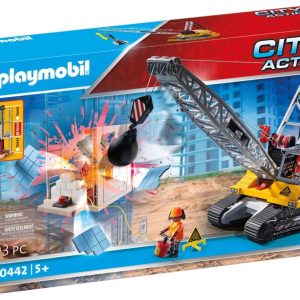 PM City Action – Kabelgraafmachine met bouwonderdeel
