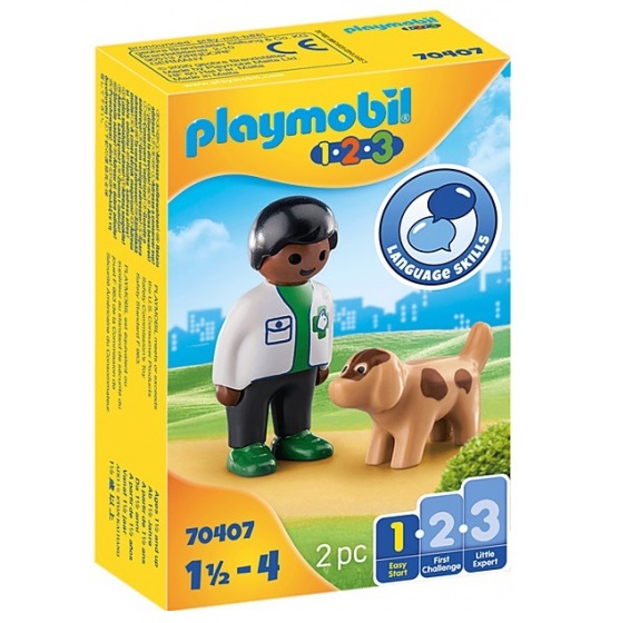 PM 1.2.3. - Dierenarts met hond 70407