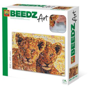 SES Creative – Beedz art – leeuwen welpen