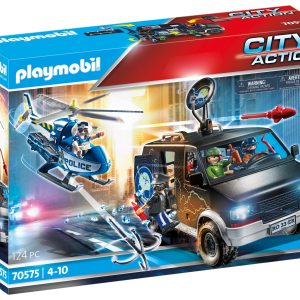 PM City Action – Politiehelikopter achtervolging van het vluchtvoertuig 705