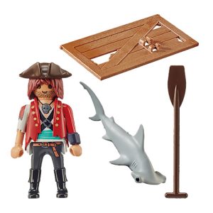PM Special Plus – Piraat met vlot en hammerhaai 70598