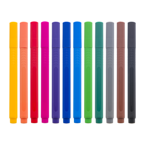 Bruynzeel Fineliner Mini – set van 12 kleuren