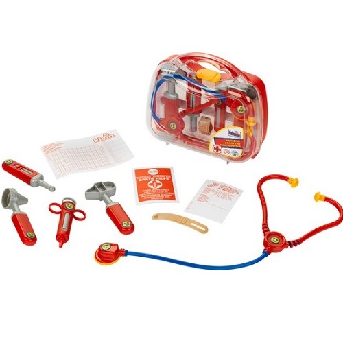 Dokterskoffer met accessoires (small) - transparant
