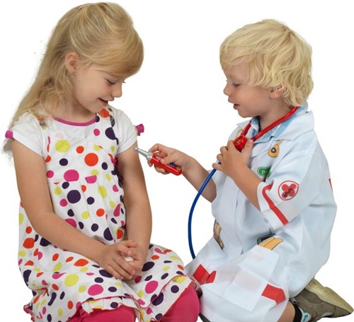 Dokterskoffer met accessoires (small) - transparant - Afbeelding 2