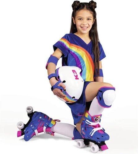 K3 - Rolschaatsen "Regenboog" - maat 34/37 - Afbeelding 2