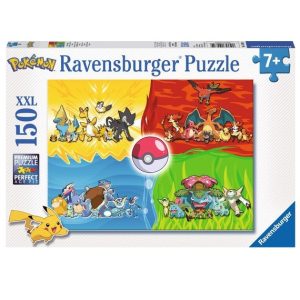 Ravensburger Puzzel (XXL) 150stuks – Pokémon – Verschilende Pokémons
