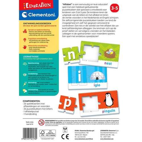 Education Clementoni - Eerste alfabet (NL) - Afbeelding 3