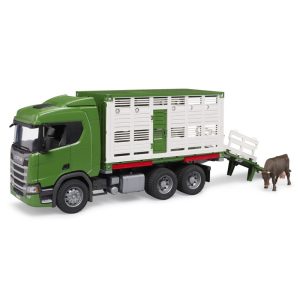 Scania Super 560R Veetransportwagen met koe