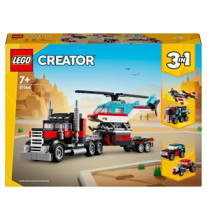 LEGO Creator 3in1 – Truck met helikopter – 31146
