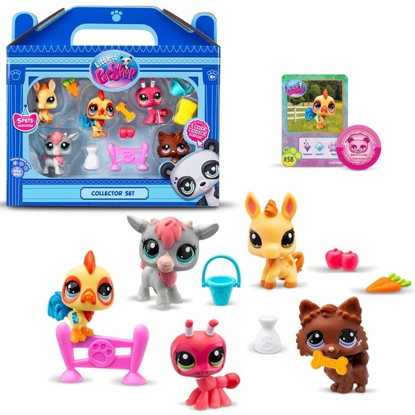 Littlest Pet Shop - Boerderijdieren (5-pack)