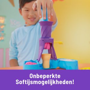 Kinetic Sand – Soft Serve Ice Cream Station Playset