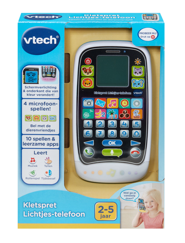 VTech - PC Kletspret Lichtjes - Telefoon - Afbeelding 6