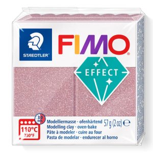 Modelleerklei Fimo effect – gliiter rosé goud