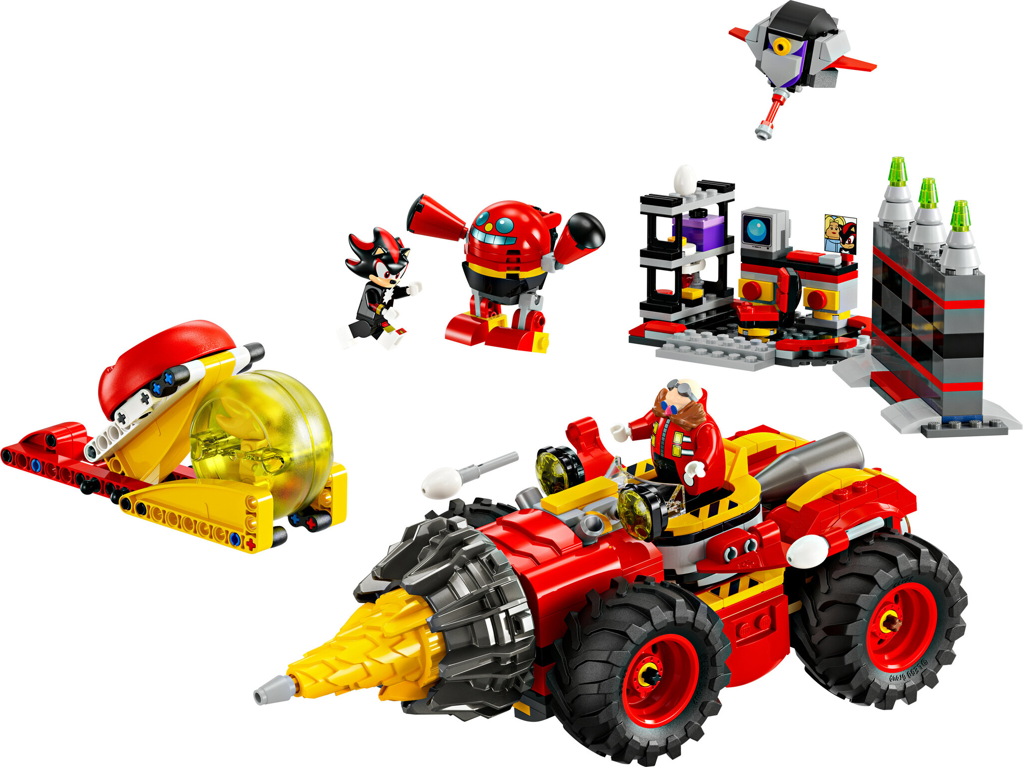 LEGO Sonic the Hedgehog Super Sonic vs. Egg Drillster - 76999 - Afbeelding 2