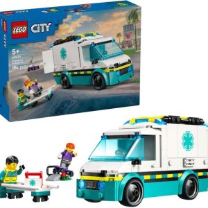 LEGO City Ambulance Speelgoed voor Kinderen vanaf 5 jaar met Minifiguur en