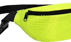 Heuptasje neon geel