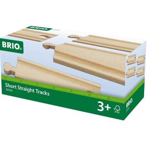 Brio – Korte rechte spoorstukken