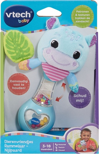 VTech - Dierenvriendjes rammelaar (Nijlpaard) - Afbeelding 5