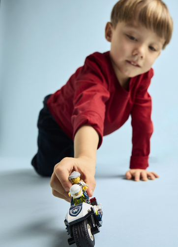 LEGO City - Achtervolging op politiemotor - 60455 - Afbeelding 4