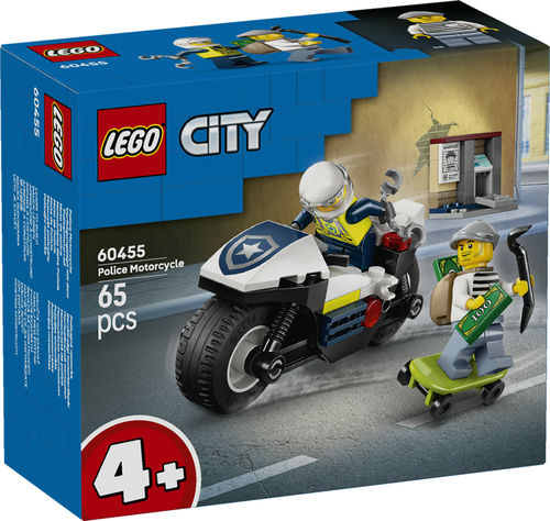 LEGO City - Achtervolging op politiemotor - 60455 - Afbeelding 10