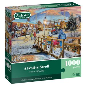 Puzzel Falcon – A Festive Stroll 1000st