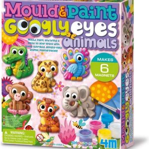 Crea Gips Gieten en schilderen: Dieren Googly Eyes