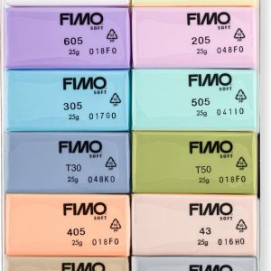 Fimo Soft Set Modelleerklei – Pastel-pack (12x25gr)