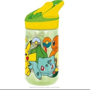 Pokemon Tritan Premium Waterfles 480ml Green Forest