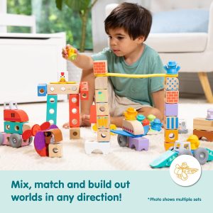 Melissa & Doug Blockables Farm Play Set 56st