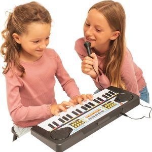 Bontempi – Elektronische Keyboard met 37 toetsen en microfoon