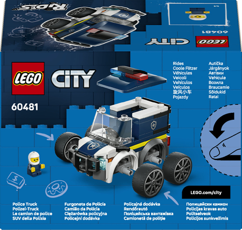 LEGO City - Voertuigen - Politiewagen 60481 - Afbeelding 8
