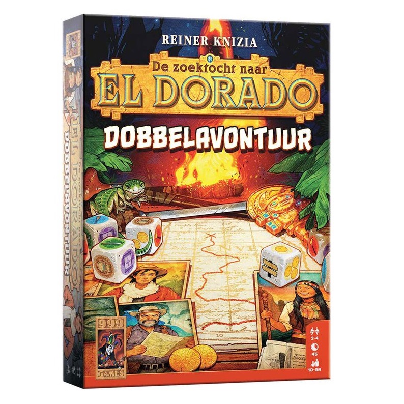 999 Gaùes - De Zoektocht naar El Dorado: Dobbelavontuur