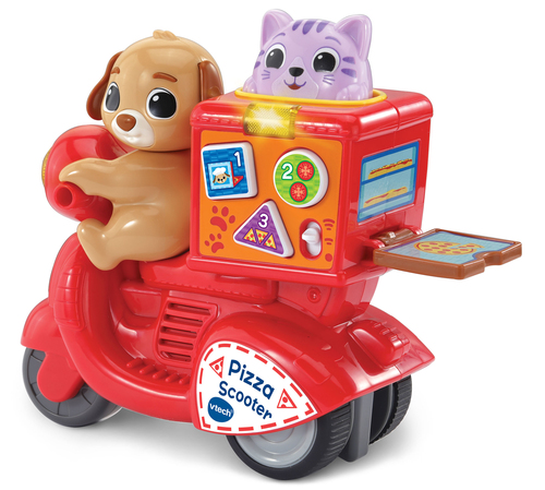 VTech - Press & Go Pizza Scooter - Afbeelding 2